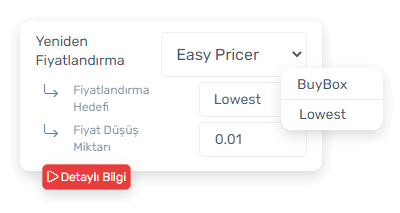 Easy Pricer ile rakiplariniz ile yarışın